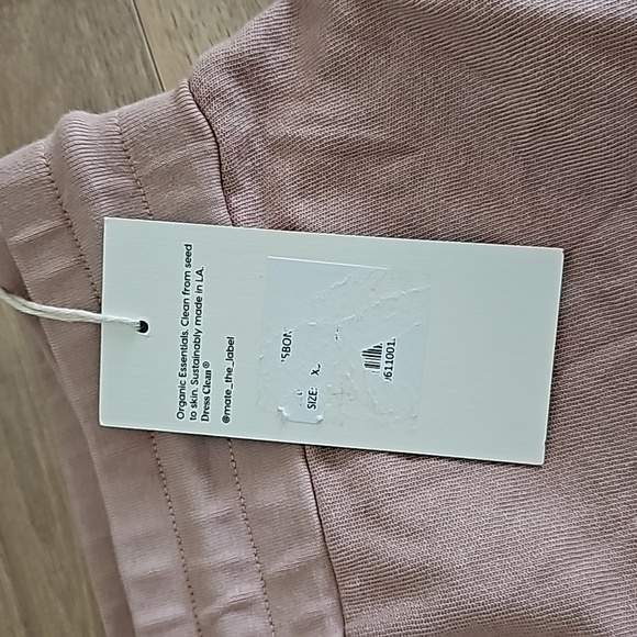 NWT'S MATE The Label Terry Classic Joggers - Picture 4 of 9